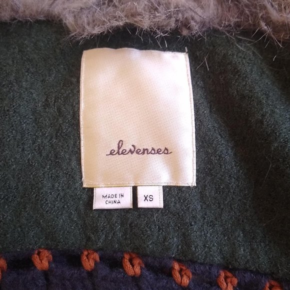 Anthropologie Elevenses Salt Creek Crochet Vest sz XS - Picture 4 of 9